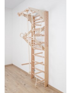 Fahúros mászókeret mozgatható felső rúddal és kiegészítőkkel